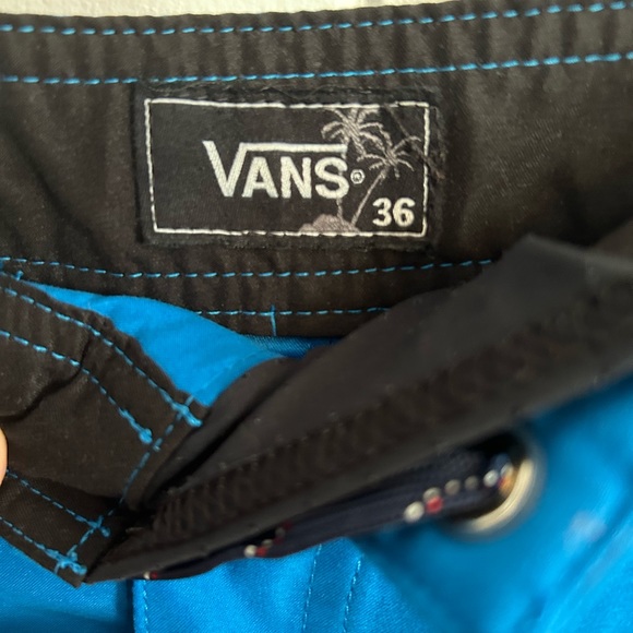 Vans Blue Swim Shorts - Picture 4 of 5